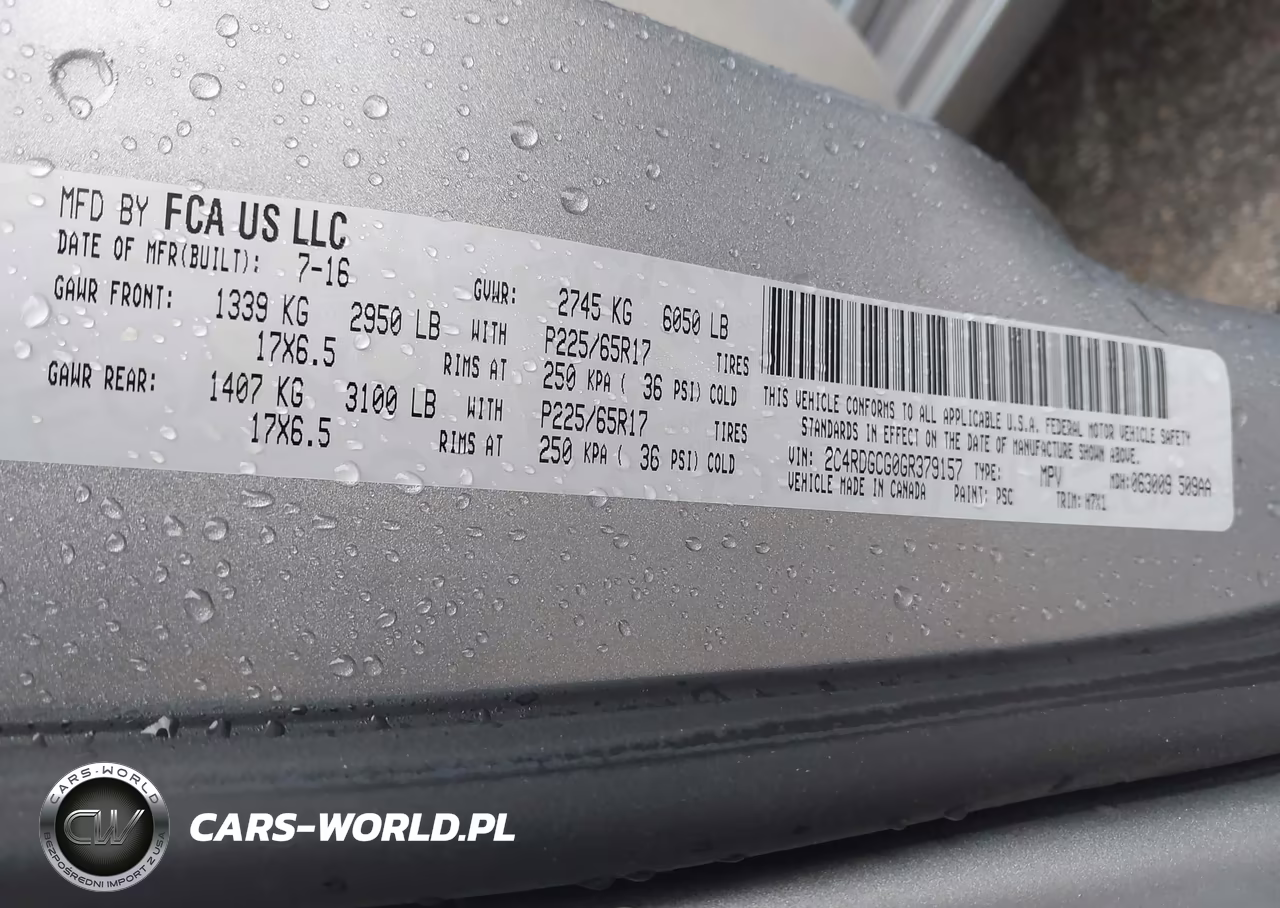 2016 Dodge Grand Caravan Sxt VIN:2C4RDGCG0GR379157 - 9