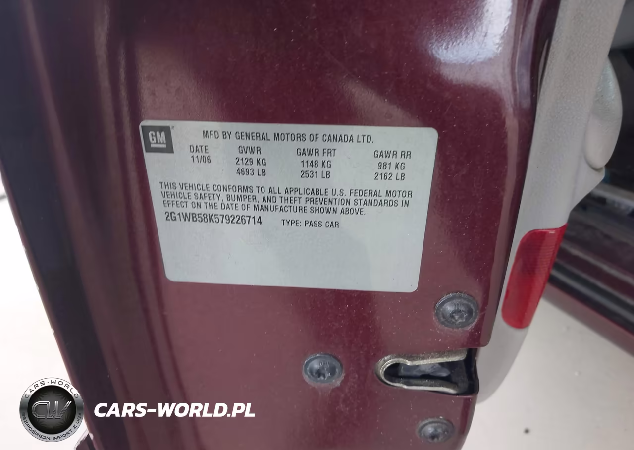 2007 Chevrolet Impala Ls VIN:2G1WB58K579226714 - 9