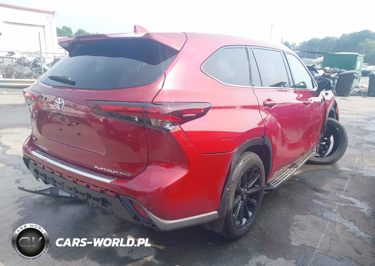 2026 Toyota Highlander Platinum VIN:5TDKDRBH2TS603571 - 4