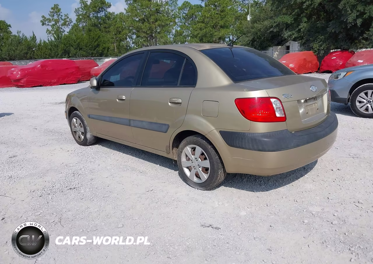 2008 Kia Rio Lx VIN:KNADE123386351457 - 3