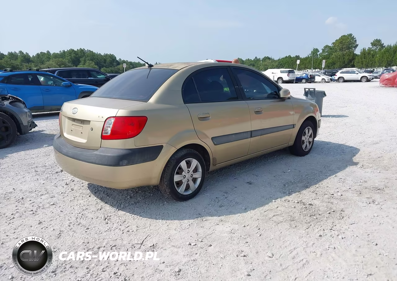2008 Kia Rio Lx VIN:KNADE123386351457 - 4