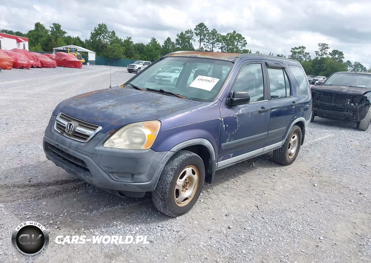 2003 Honda Cr-V Lx VIN:SHSRD68443U106679 - 2