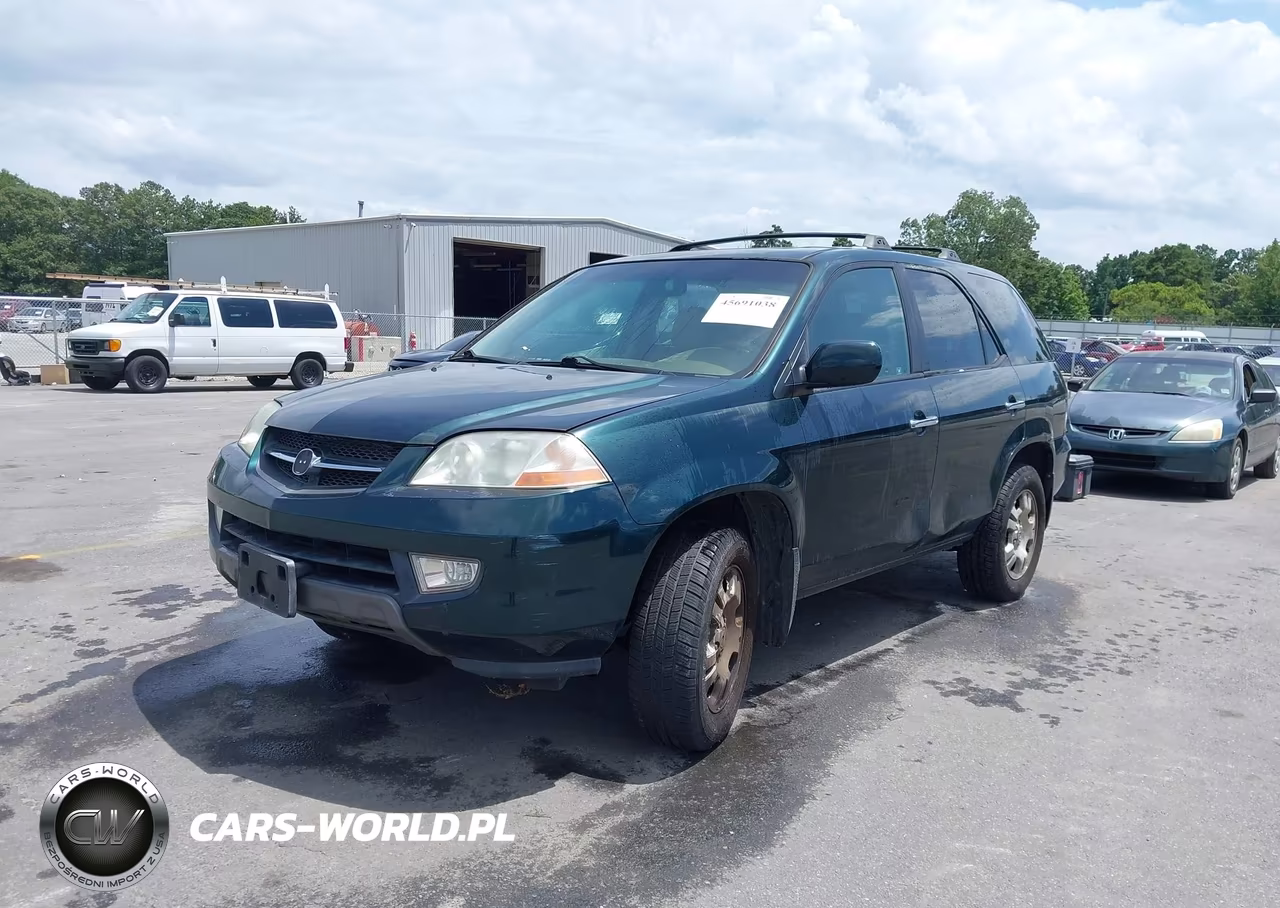 2001 Acura Mdx VIN:2HNYD18291H526380 - 2