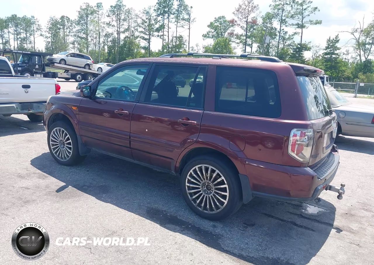 2008 Honda Pilot Se VIN:5FNYF28368B008113 - 3