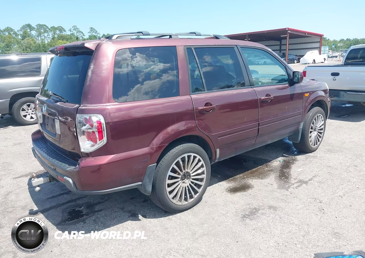 2008 Honda Pilot Se VIN:5FNYF28368B008113 - 4