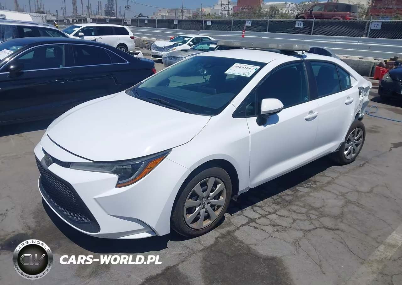 2020 Toyota Corolla Le VIN:5YFEPRAE2LP047959 - 2