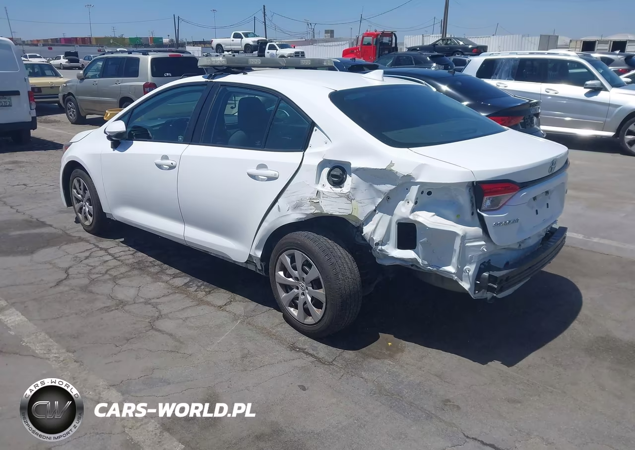 2020 Toyota Corolla Le VIN:5YFEPRAE2LP047959 - 3