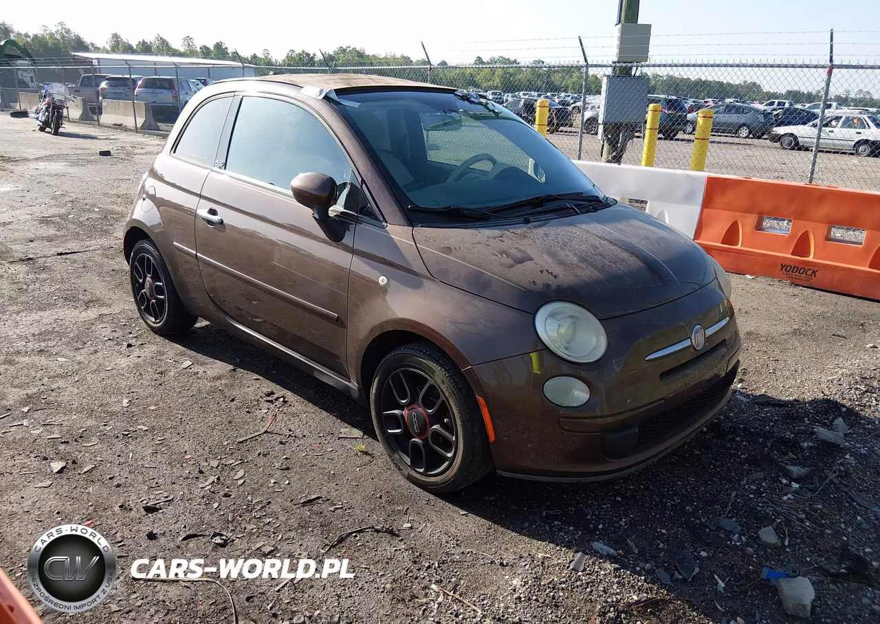 2012 Fiat 500C Pop VIN:3C3CFFDR9CT169517 - 1