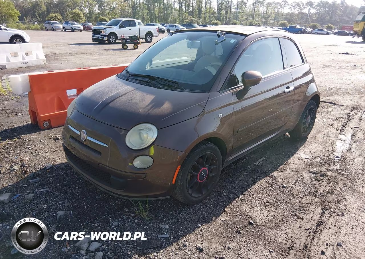2012 Fiat 500C Pop VIN:3C3CFFDR9CT169517 - 2