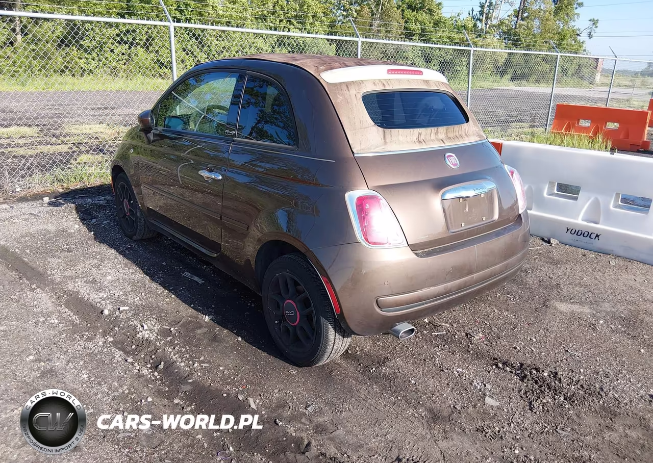 2012 Fiat 500C Pop VIN:3C3CFFDR9CT169517 - 3