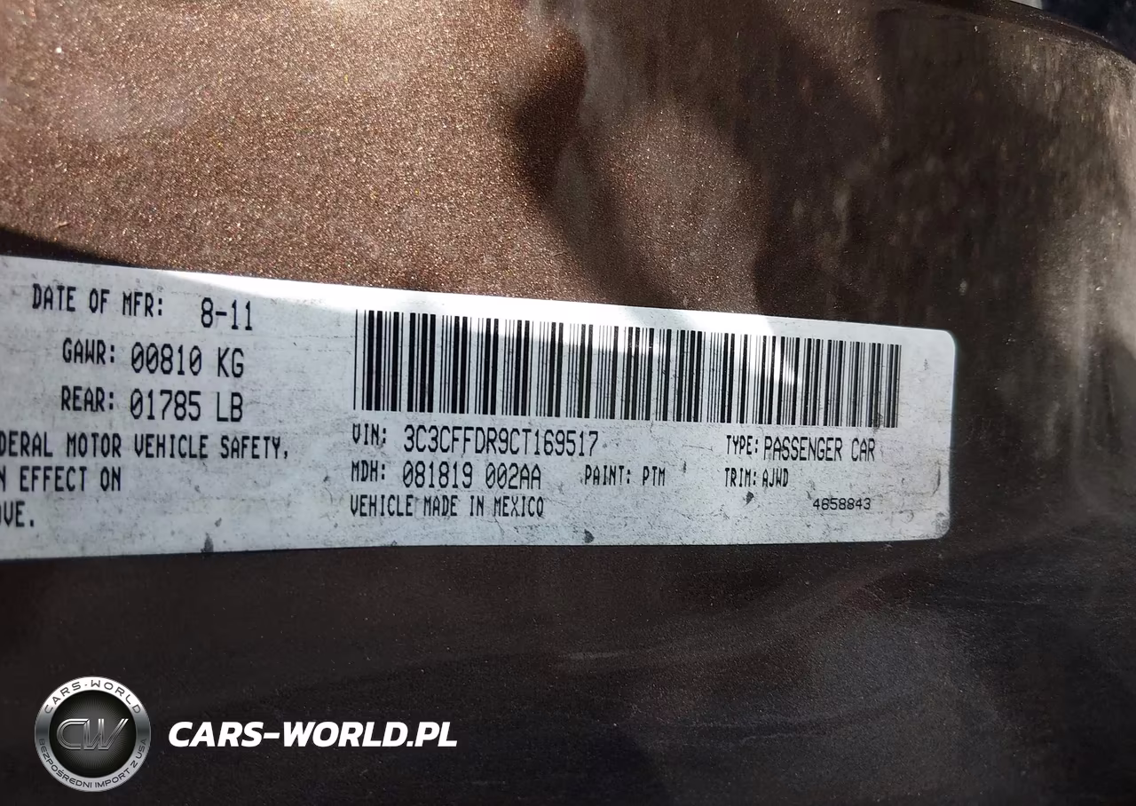 2012 Fiat 500C Pop VIN:3C3CFFDR9CT169517 - 9