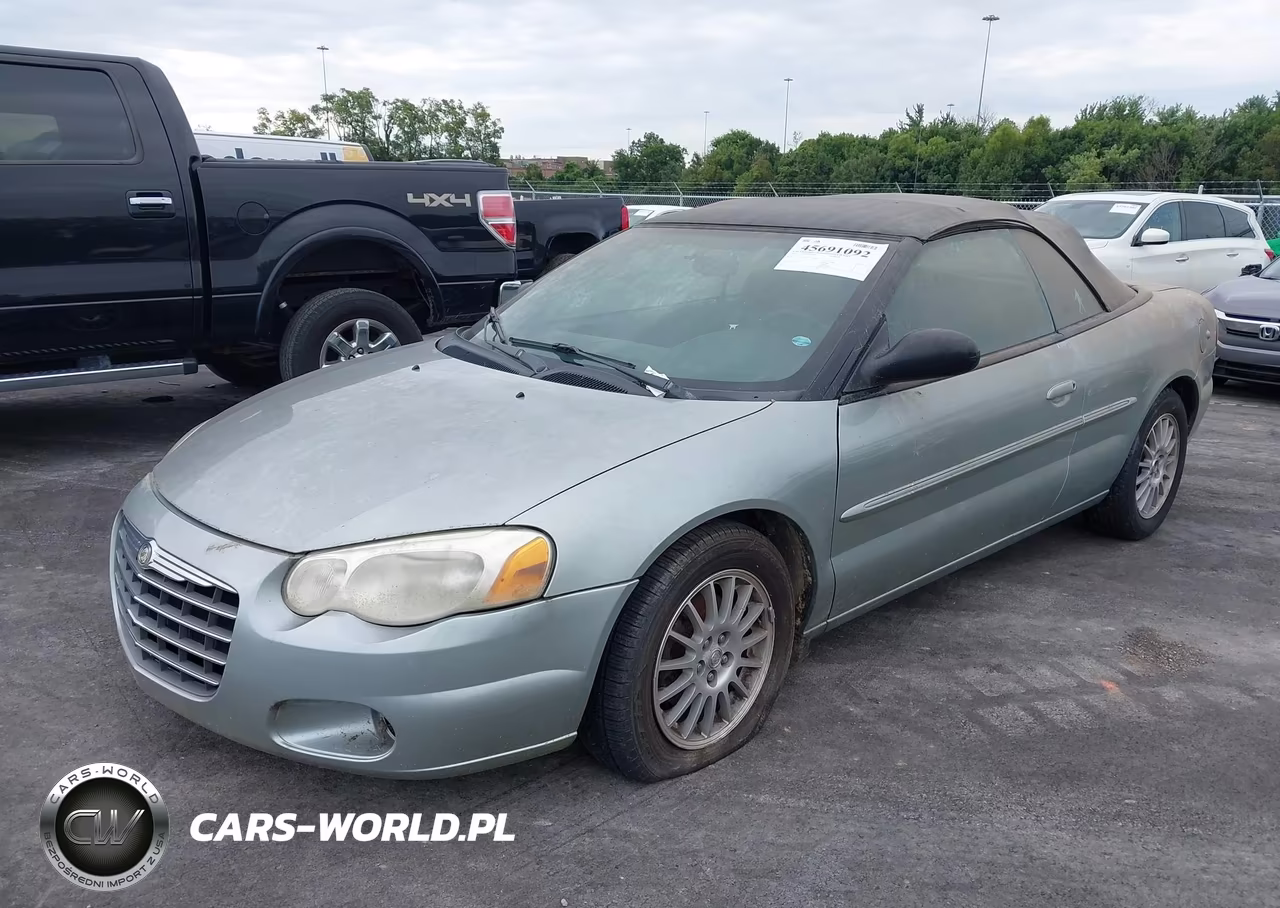 2005 Chrysler Sebring Touring VIN:1C3EL55R55N576490 - 2