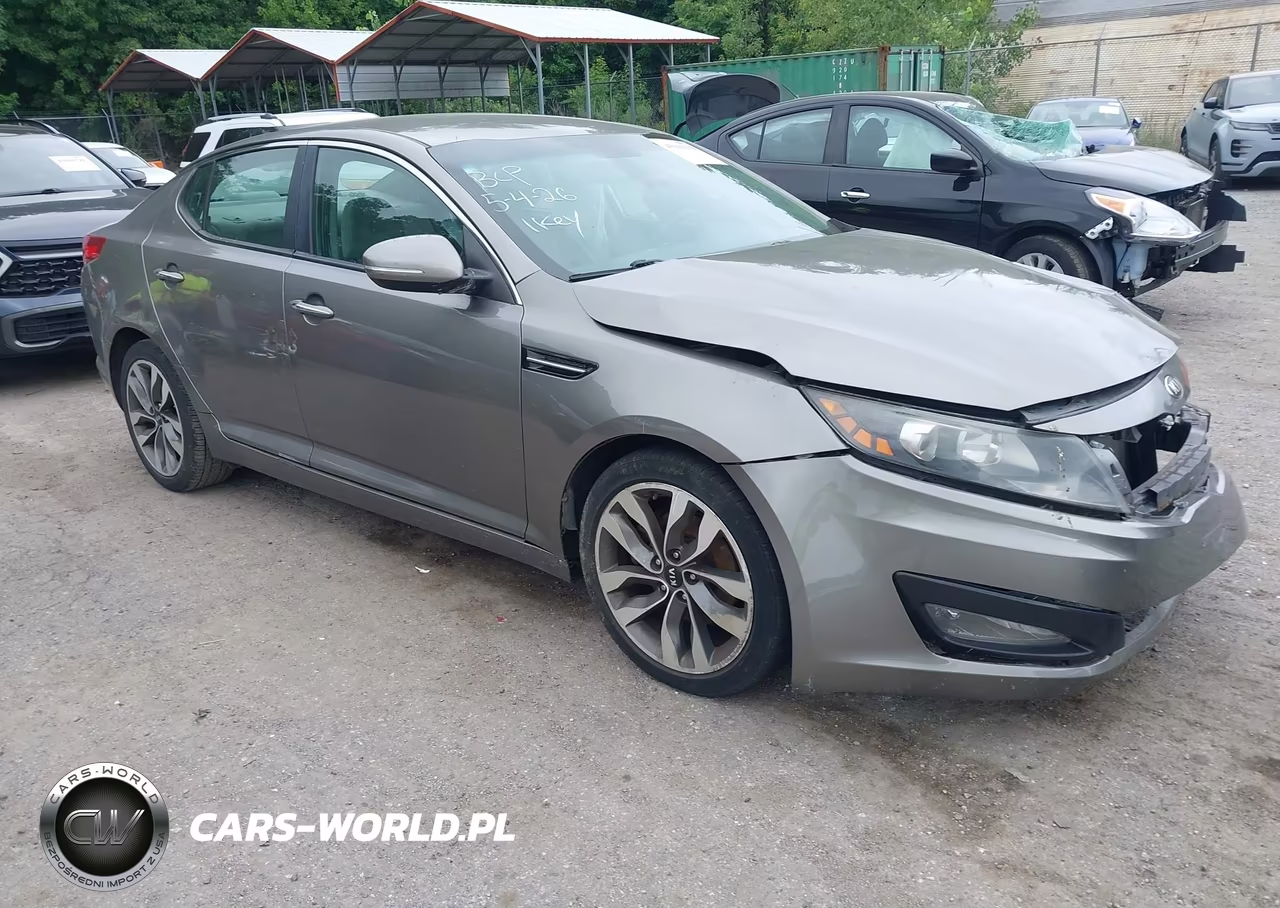 2013 Kia Optima Lx VIN:5XXGM4A75DG123738 - 1