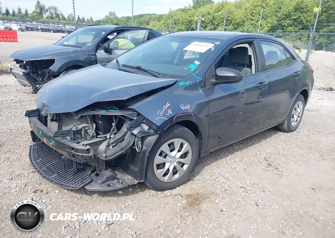 2014 Toyota Corolla L VIN:5YFBURHE3EP014490 - 2