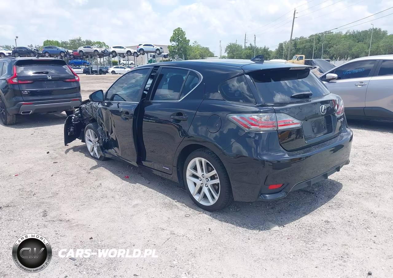 2015 Lexus Ct 200H VIN:JTHKD5BH5F2222431 - 3