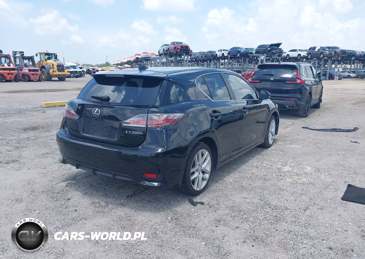 2015 Lexus Ct 200H VIN:JTHKD5BH5F2222431 - 4