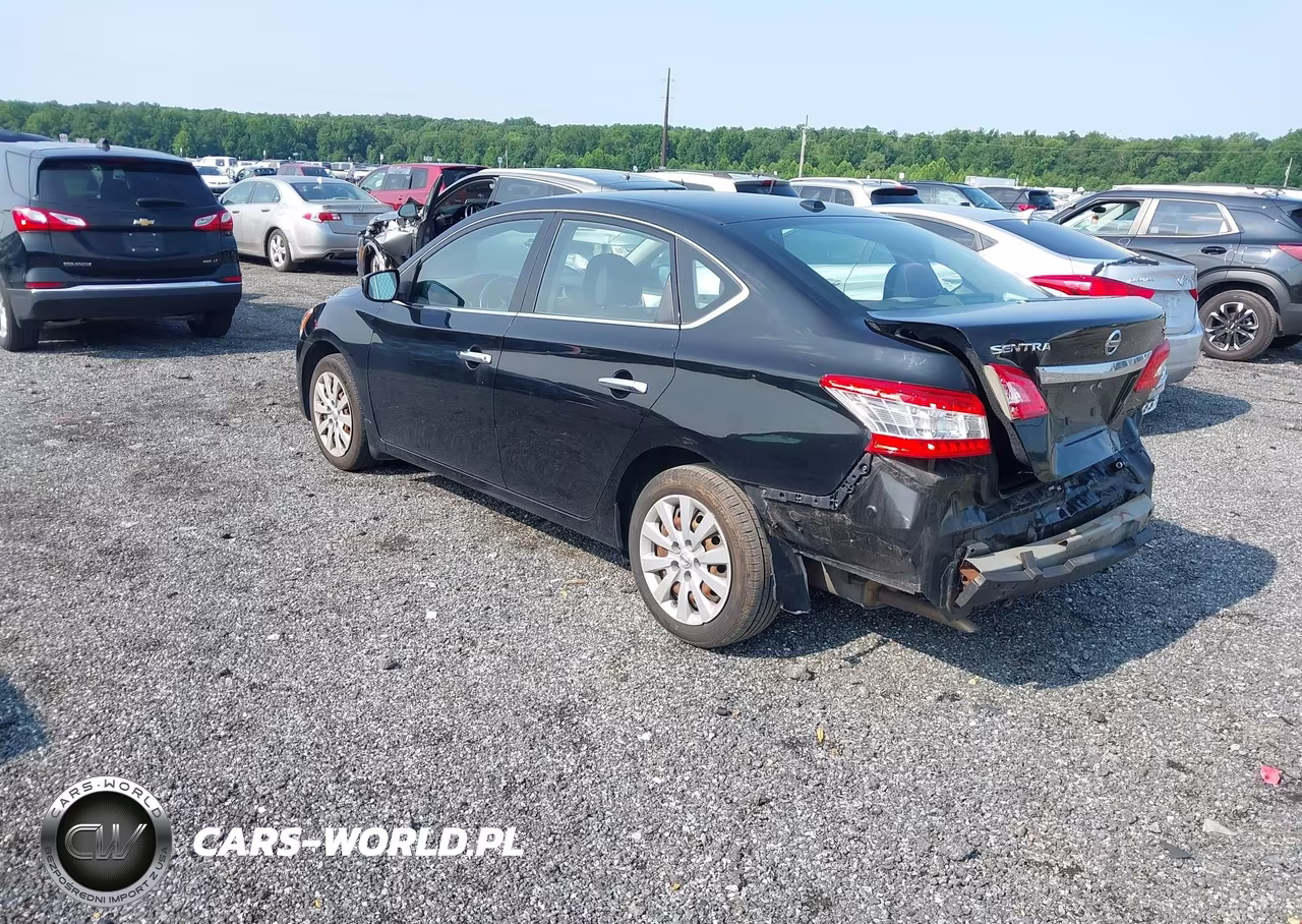 2015 Nissan Sentra Sv VIN:3N1AB7AP7FY228243 - 3