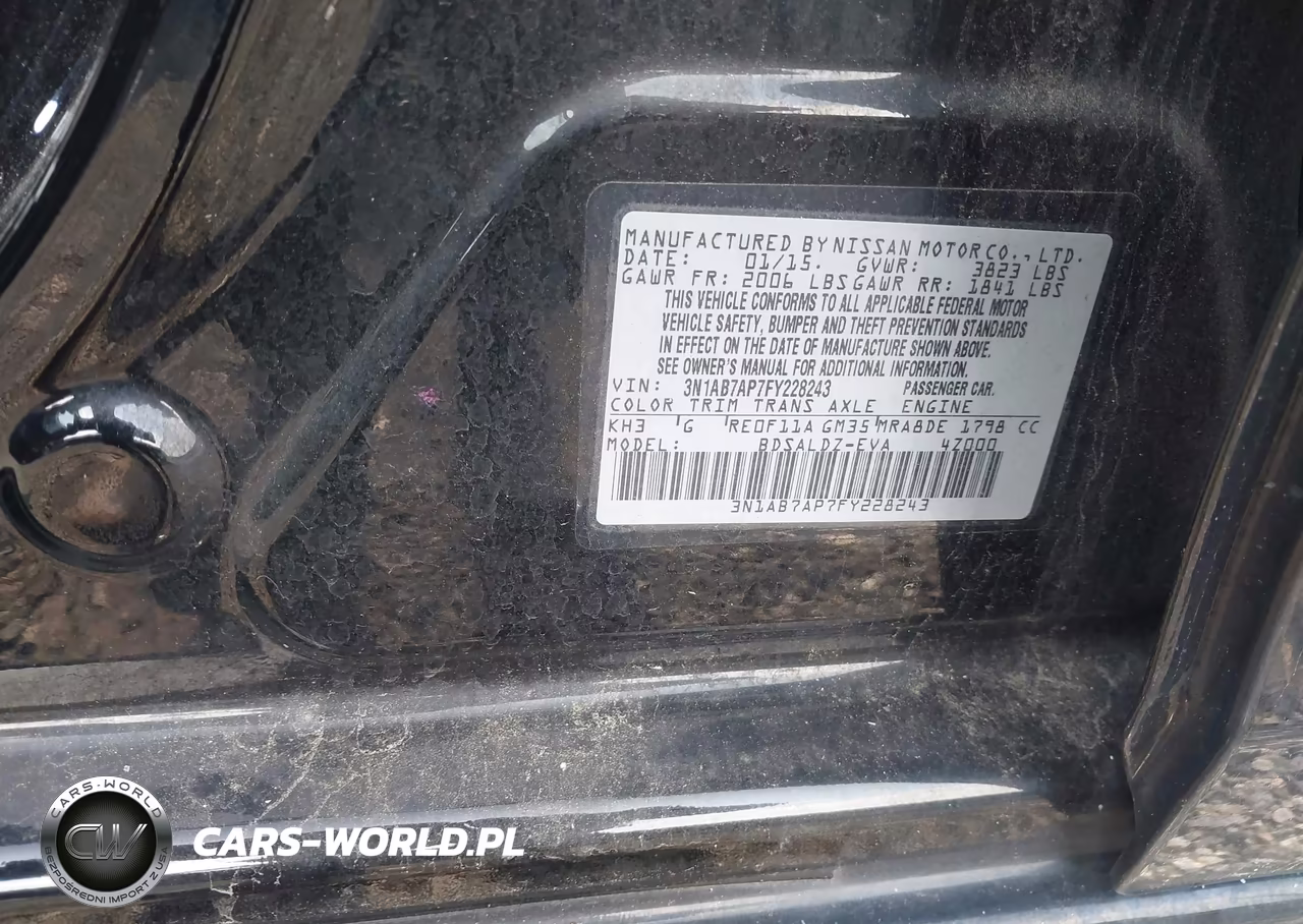 2015 Nissan Sentra Sv VIN:3N1AB7AP7FY228243 - 9