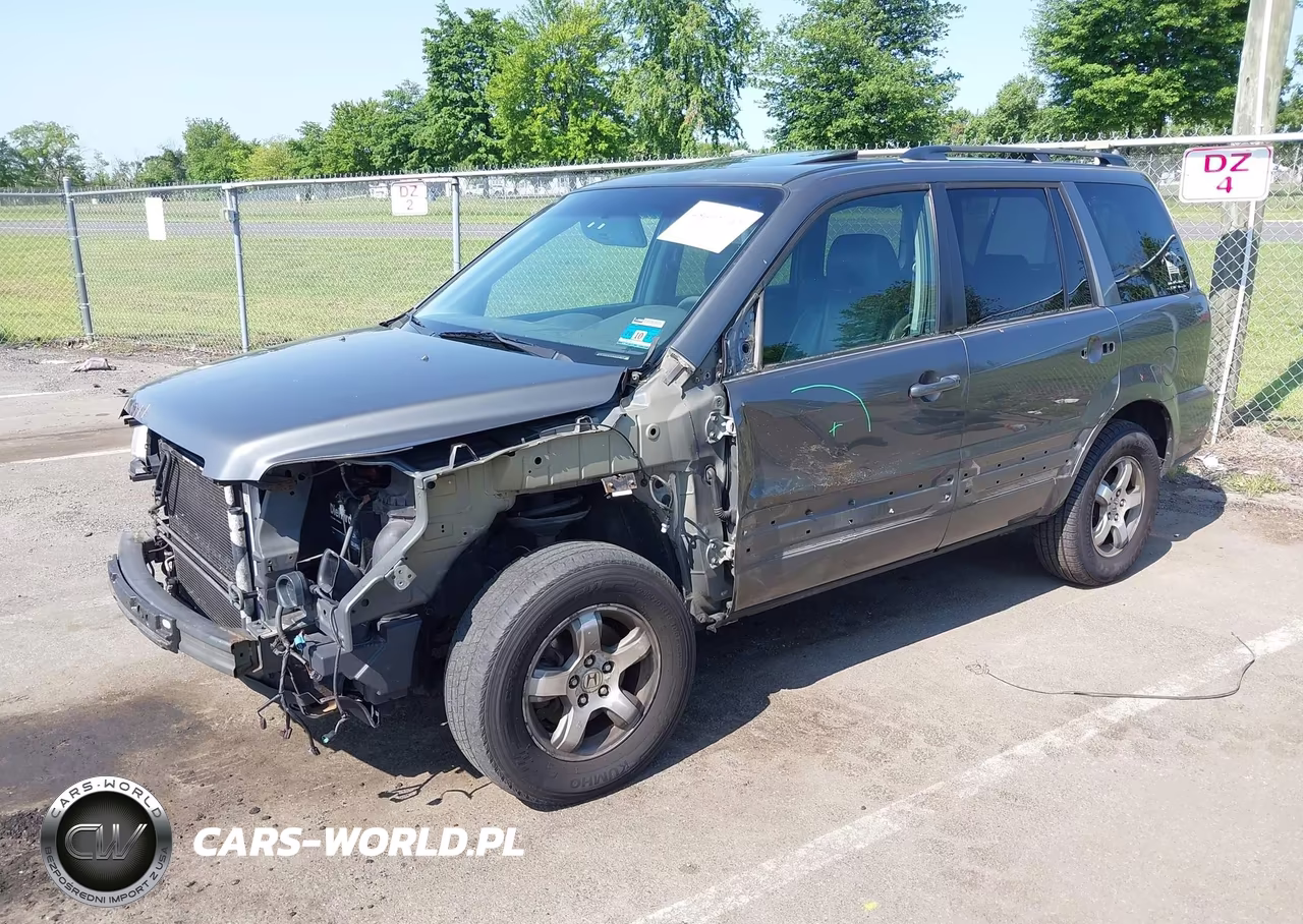 2007 Honda Pilot Ex-L VIN:2HKYF18707H510354 - 2
