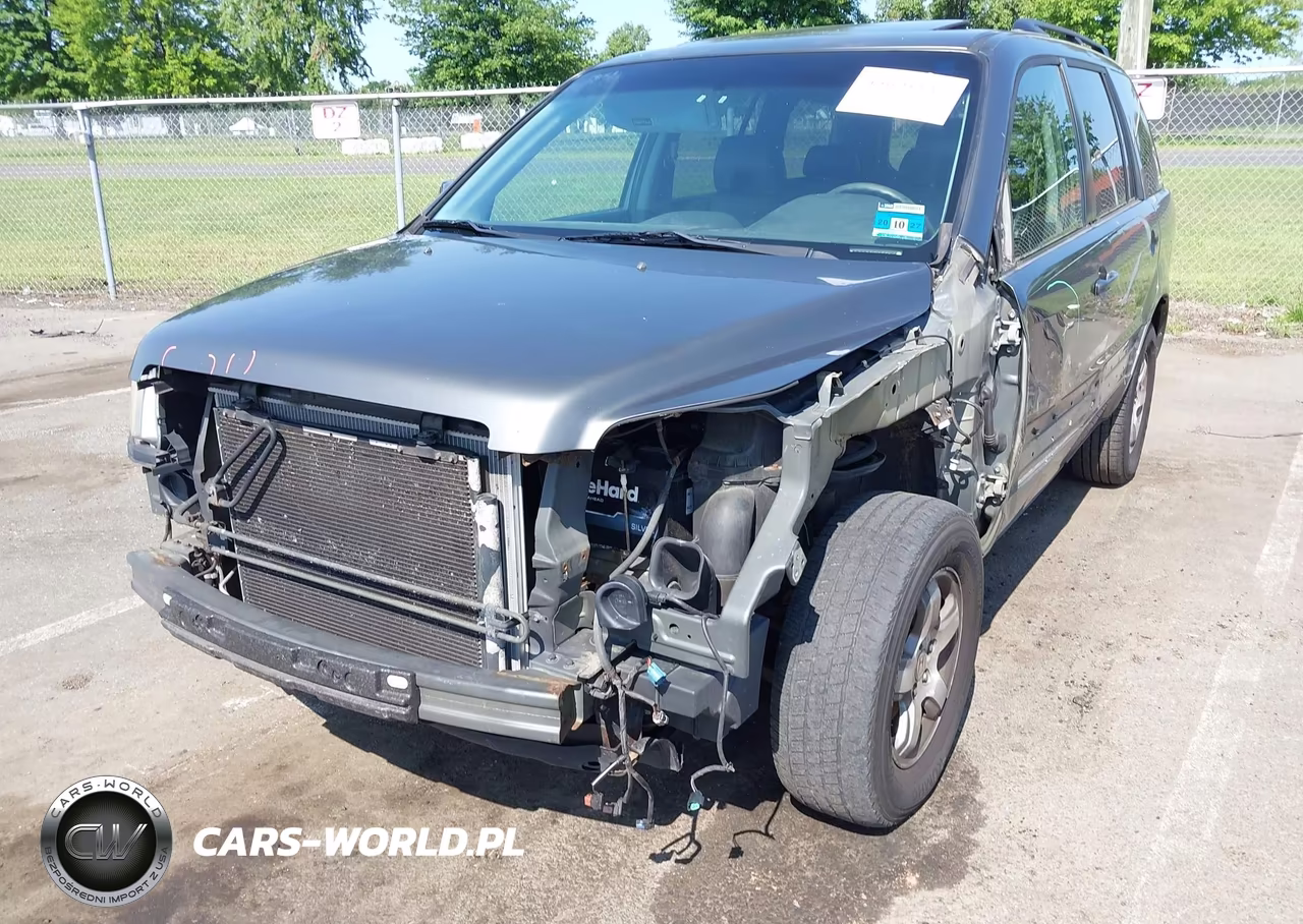 2007 Honda Pilot Ex-L VIN:2HKYF18707H510354 - 6