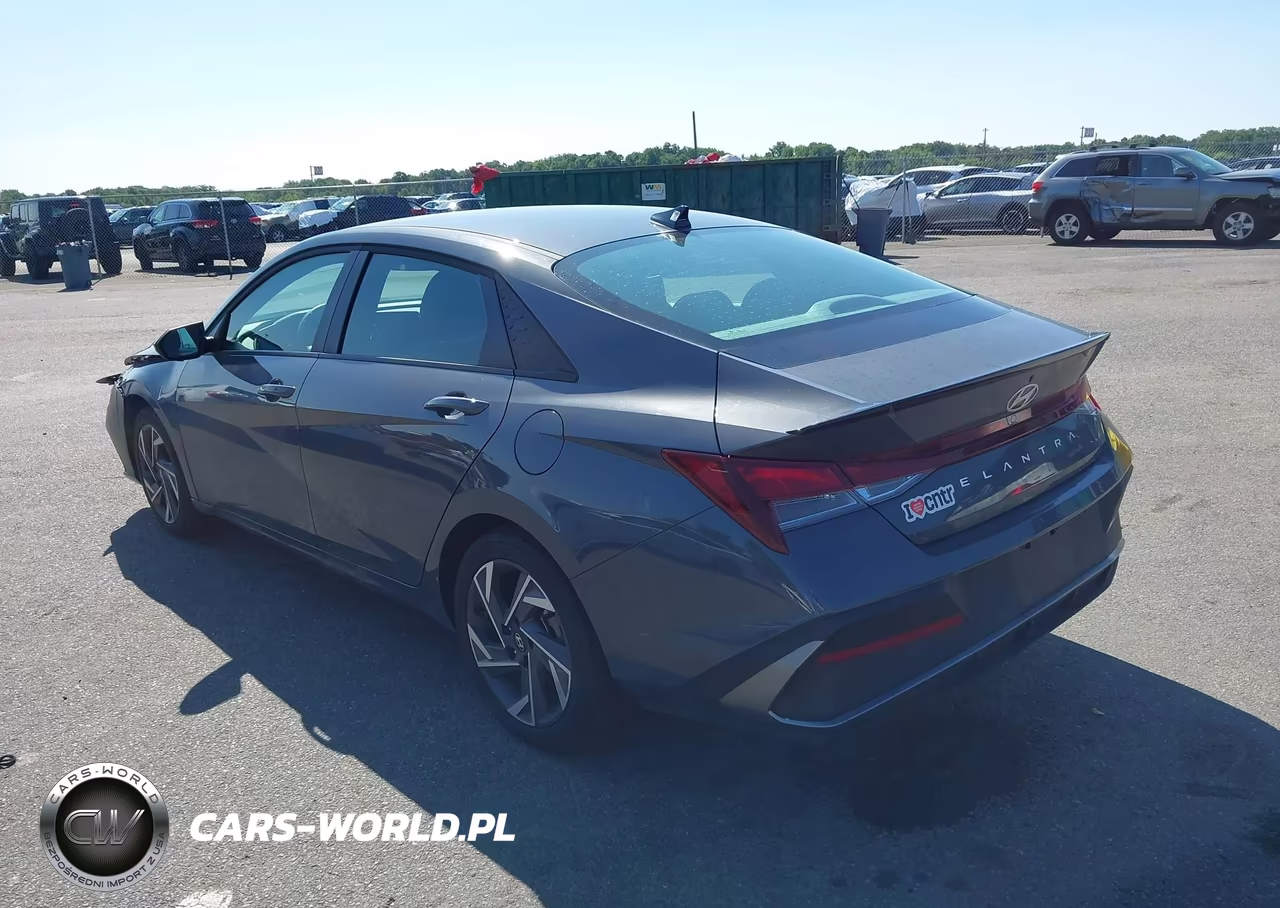 2025 Hyundai Elantra Sel Sport VIN:KMHLM4DG1SU091190 - 3