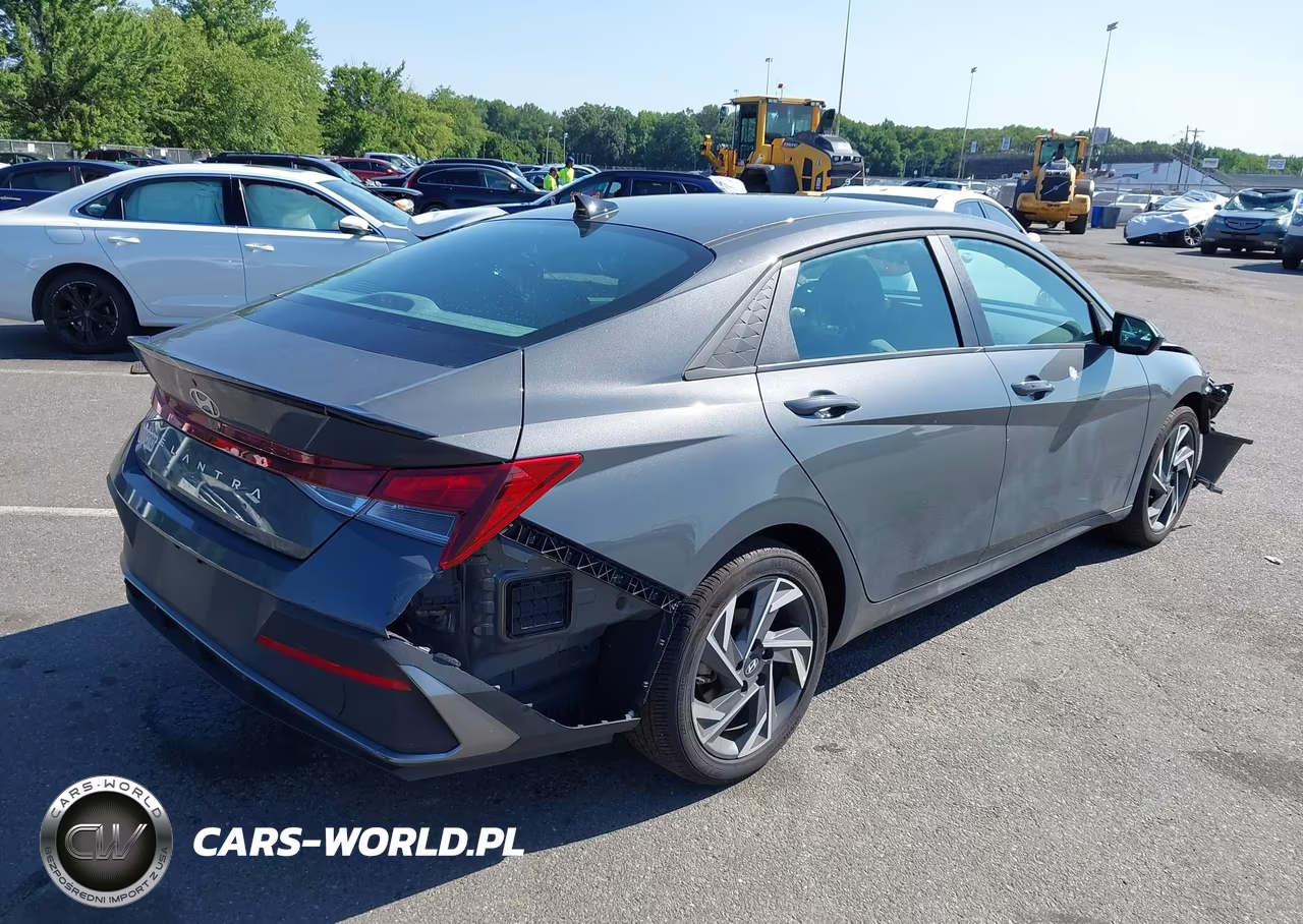 2025 Hyundai Elantra Sel Sport VIN:KMHLM4DG1SU091190 - 4