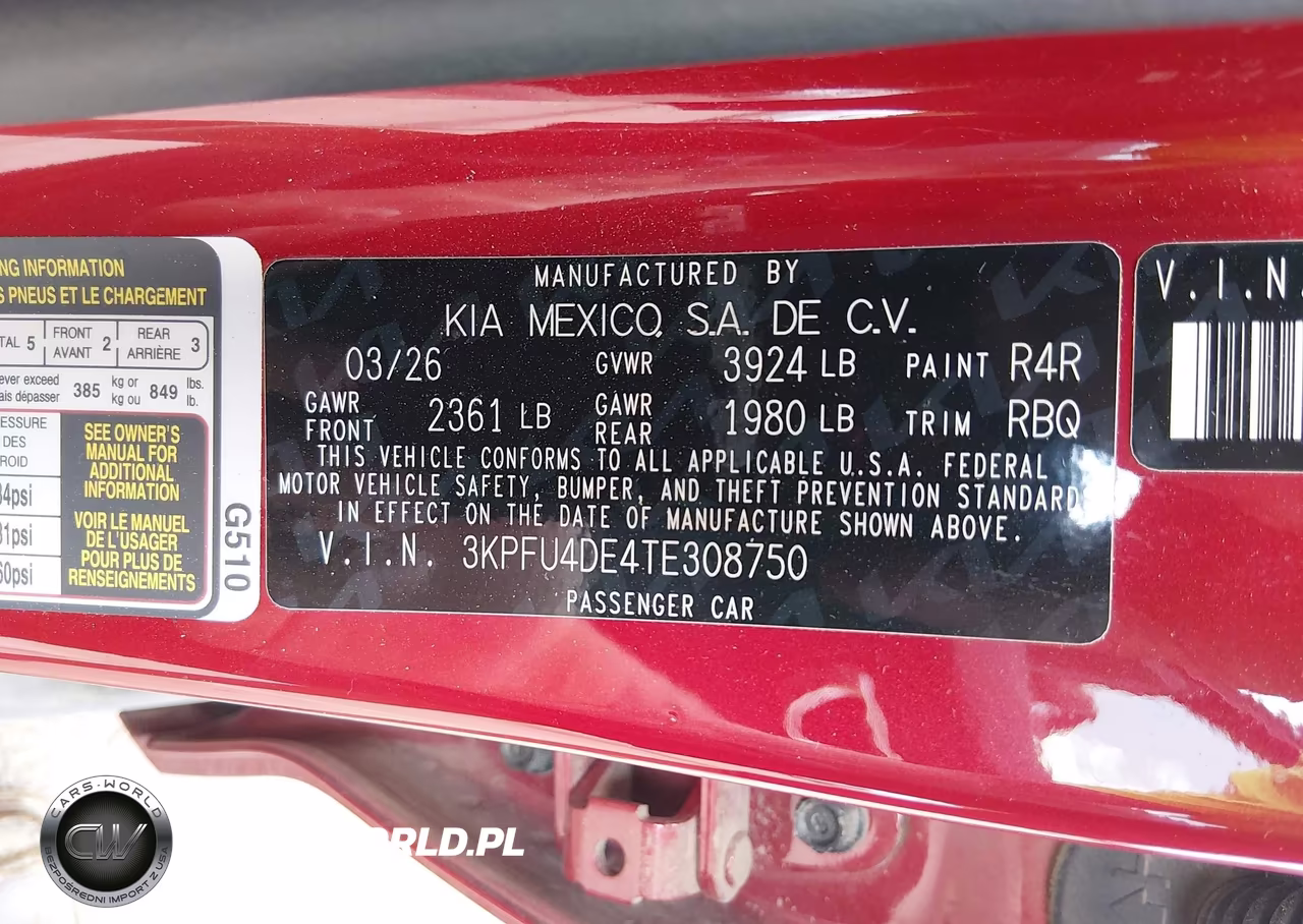 2026 Kia K4 Ex VIN:3KPFU4DE4TE308750 - 9