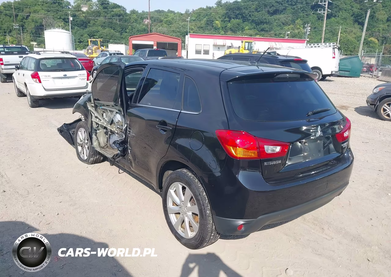 2015 Mitsubishi Outlander Sport Se VIN:4A4AR4AU6FE018185 - 3