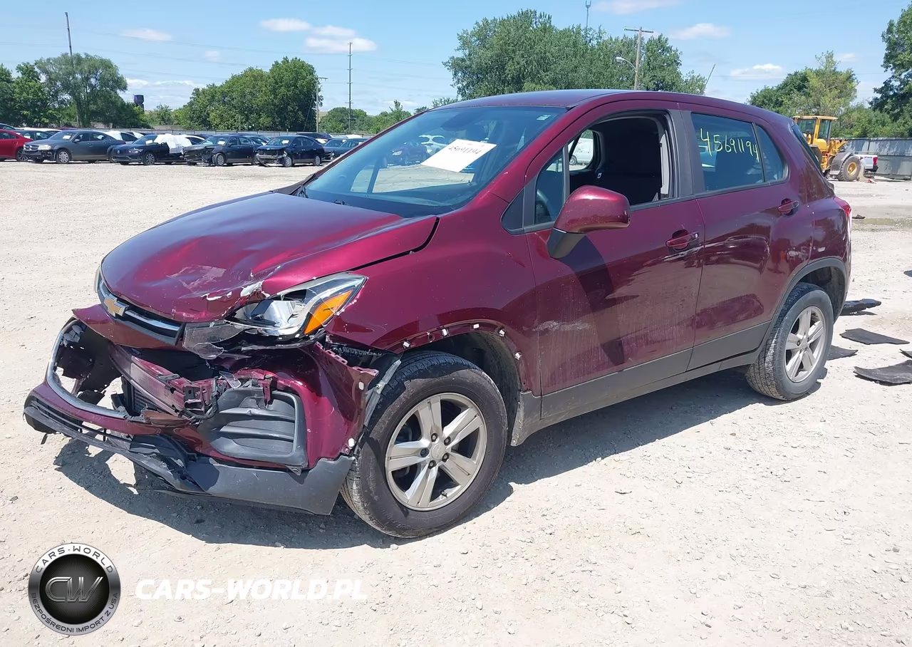 2017 Chevrolet Trax Ls VIN:3GNCJNSB9HL252325 - 2