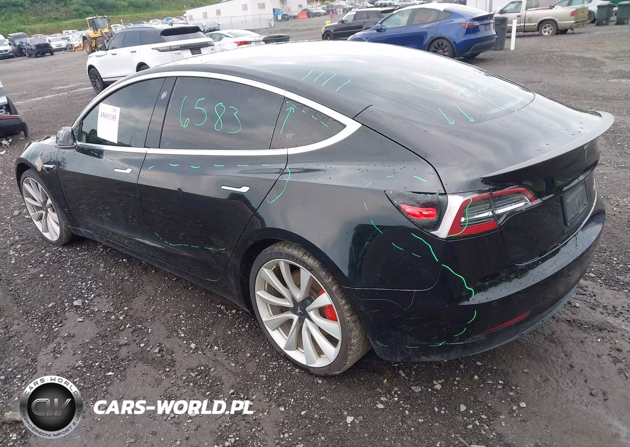2019 Tesla Model 3 Long Range-Performance VIN:5YJ3E1EB7KF441580 - 3
