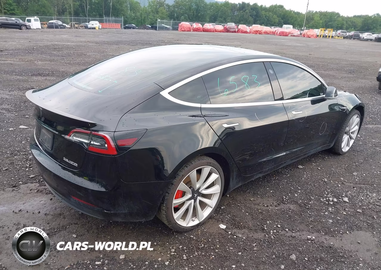 2019 Tesla Model 3 Long Range-Performance VIN:5YJ3E1EB7KF441580 - 4