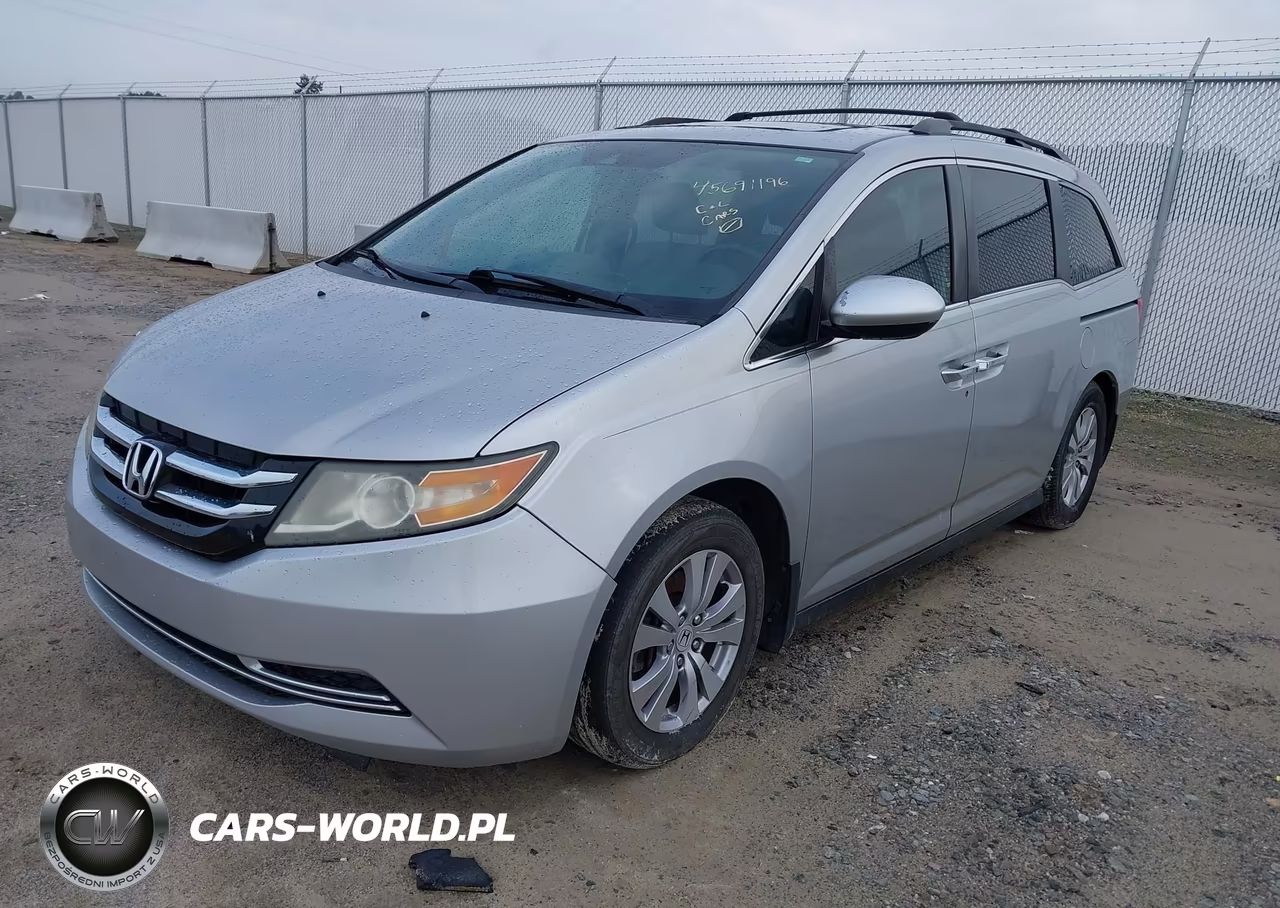 2015 Honda Odyssey Ex-L VIN:5FNRL5H69FB046053 - 2