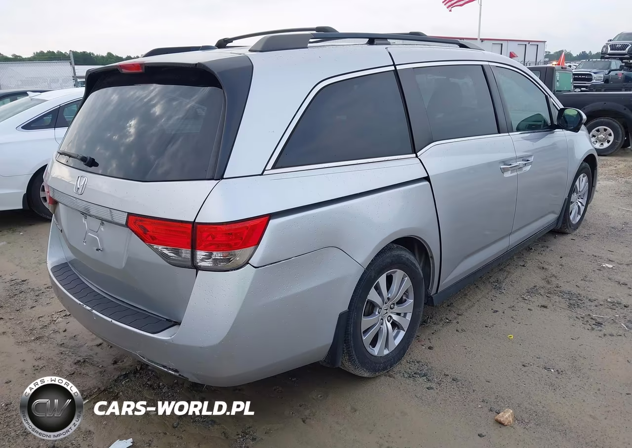2015 Honda Odyssey Ex-L VIN:5FNRL5H69FB046053 - 4