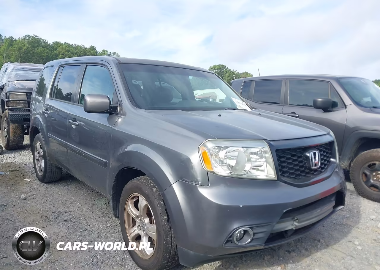 2012 Honda Pilot Ex-L VIN:5FNYF3H53CB002429 - 1