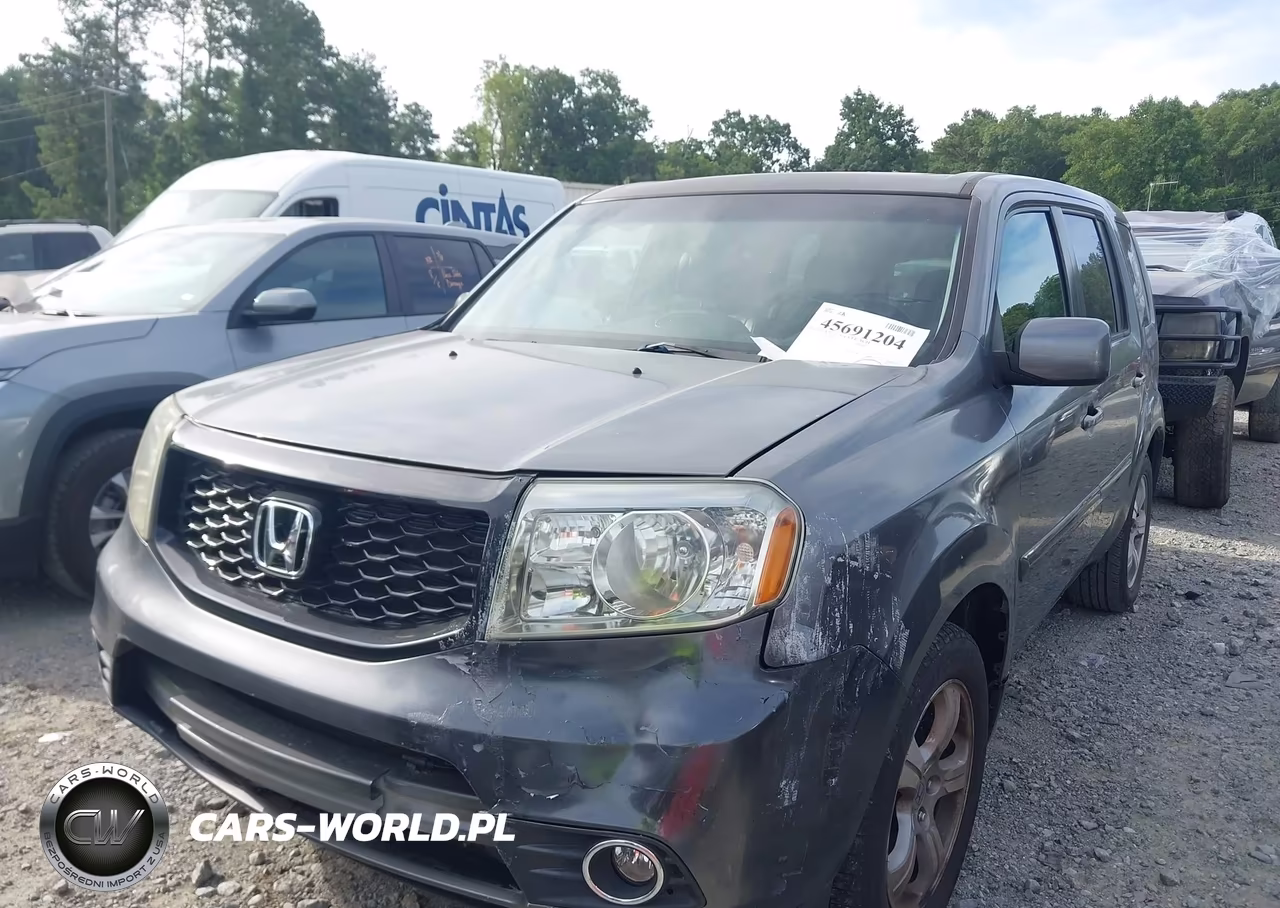 2012 Honda Pilot Ex-L VIN:5FNYF3H53CB002429 - 2