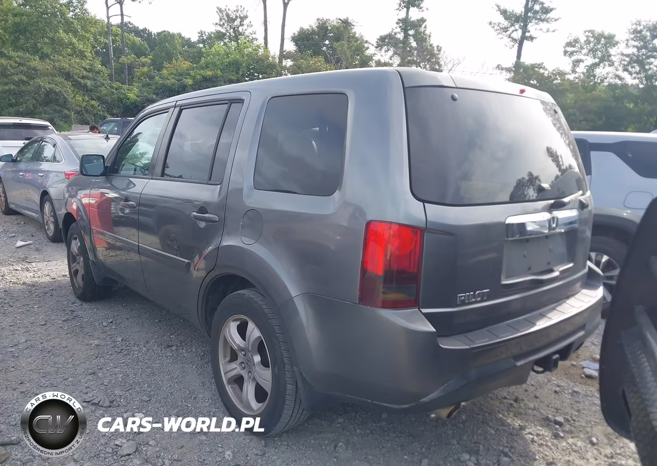 2012 Honda Pilot Ex-L VIN:5FNYF3H53CB002429 - 3