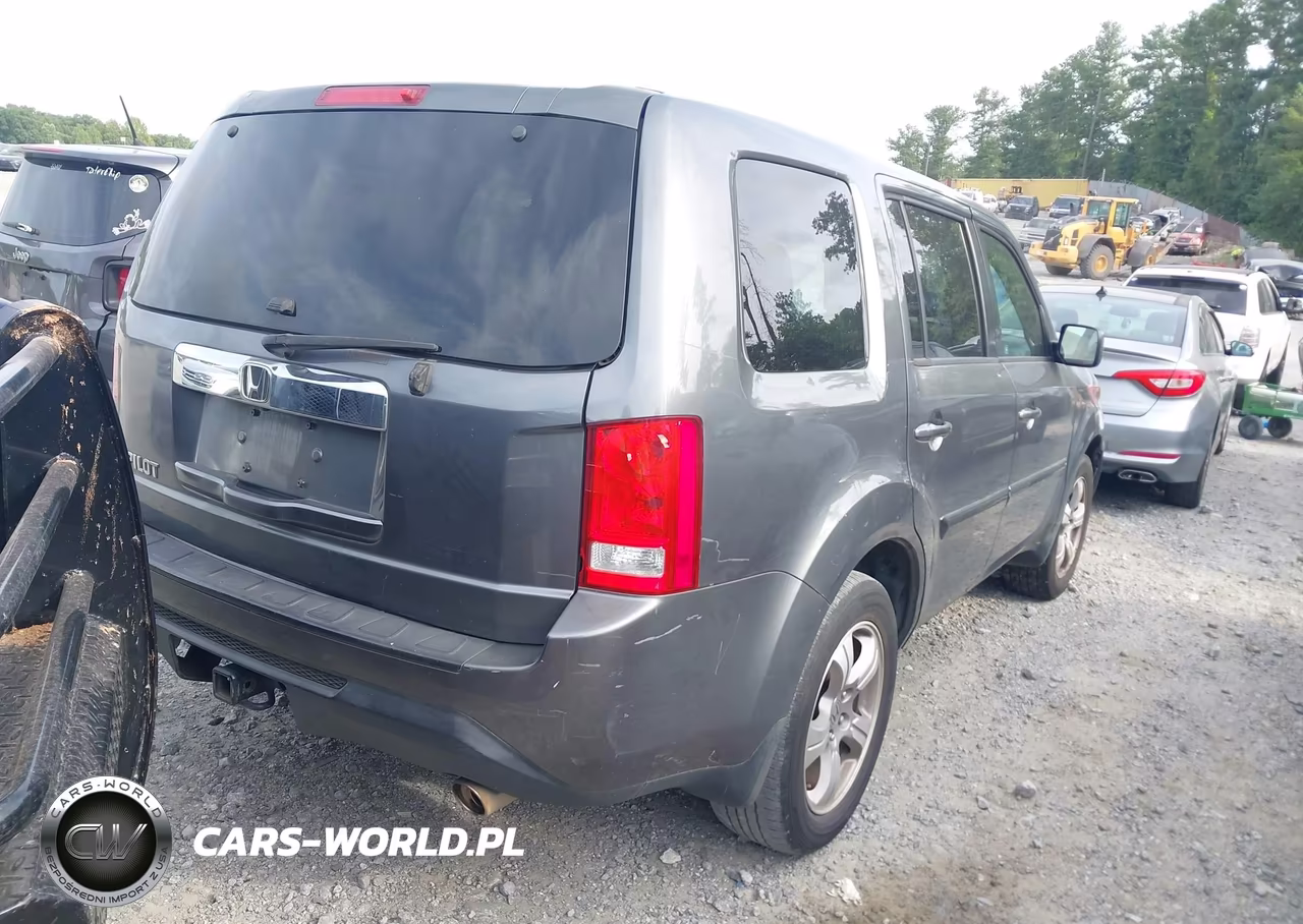 2012 Honda Pilot Ex-L VIN:5FNYF3H53CB002429 - 4
