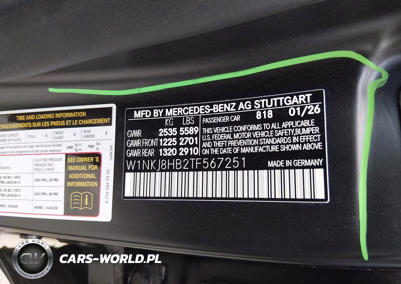 2026 Mercedes-Benz Amg Glc 43 Coupe 4Matic VIN:W1NKJ8HB2TF567251 - 9