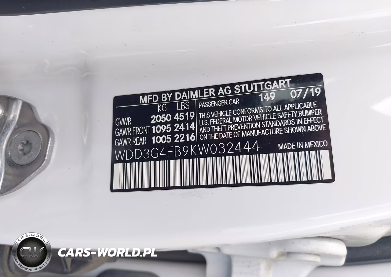 2019 Mercedes-Benz A 220 4Matic VIN:WDD3G4FB9KW032444 - 9
