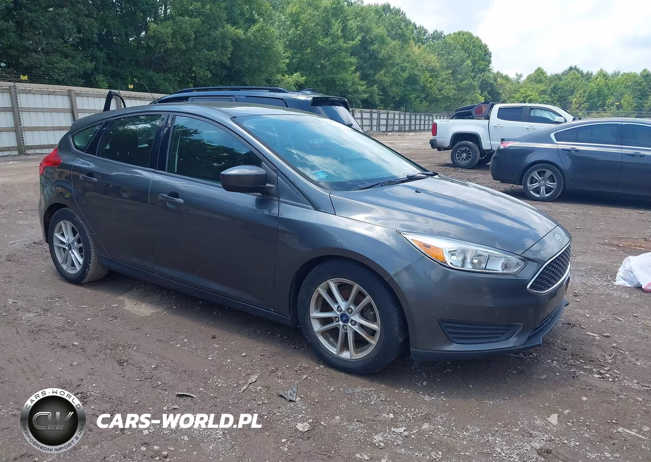 2018 Ford Focus Se VIN:1FADP3K21JL280059 - 1