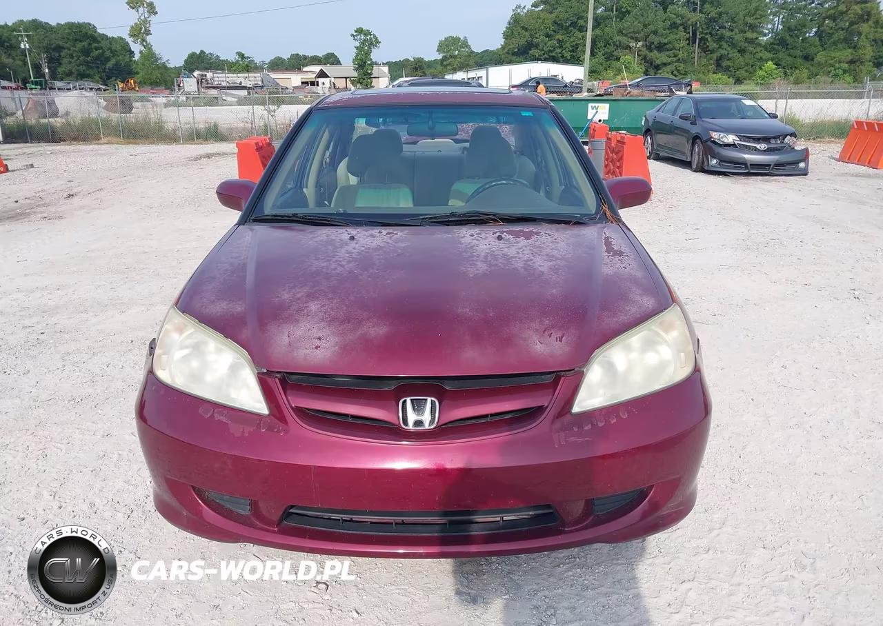 2004 Honda Civic Ex VIN:2HGES26714H578188 - 12