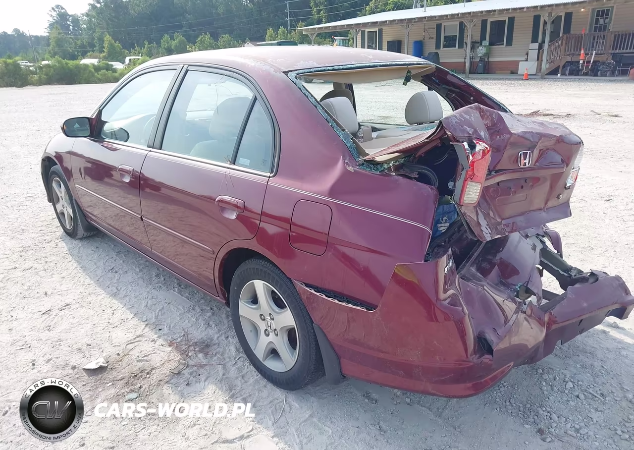 2004 Honda Civic Ex VIN:2HGES26714H578188 - 3