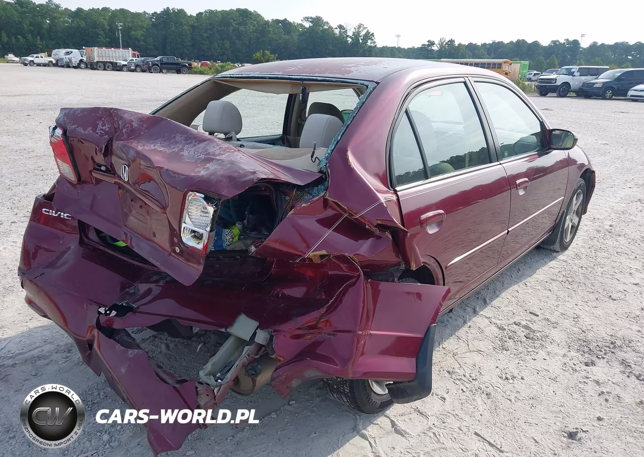 2004 Honda Civic Ex VIN:2HGES26714H578188 - 4