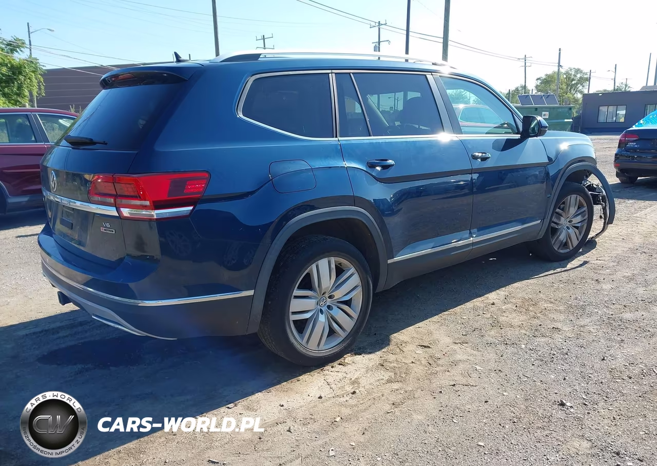 2019 Volkswagen Atlas 3.6L V6 Sel VIN:1V2MR2CA6KC623923 - 4