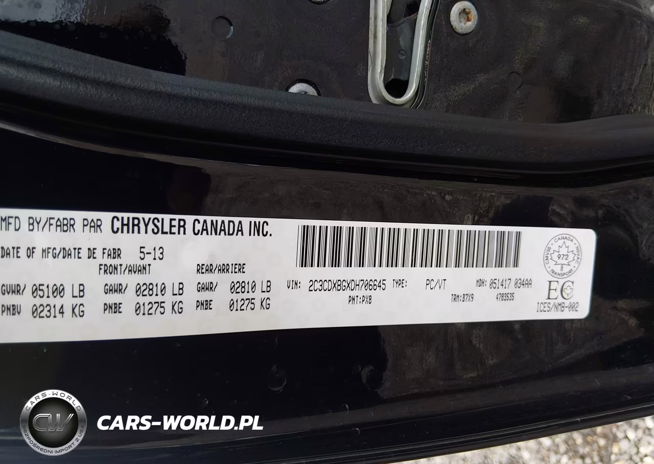 2013 Dodge Charger Se VIN:2C3CDXBGXDH706645 - 9