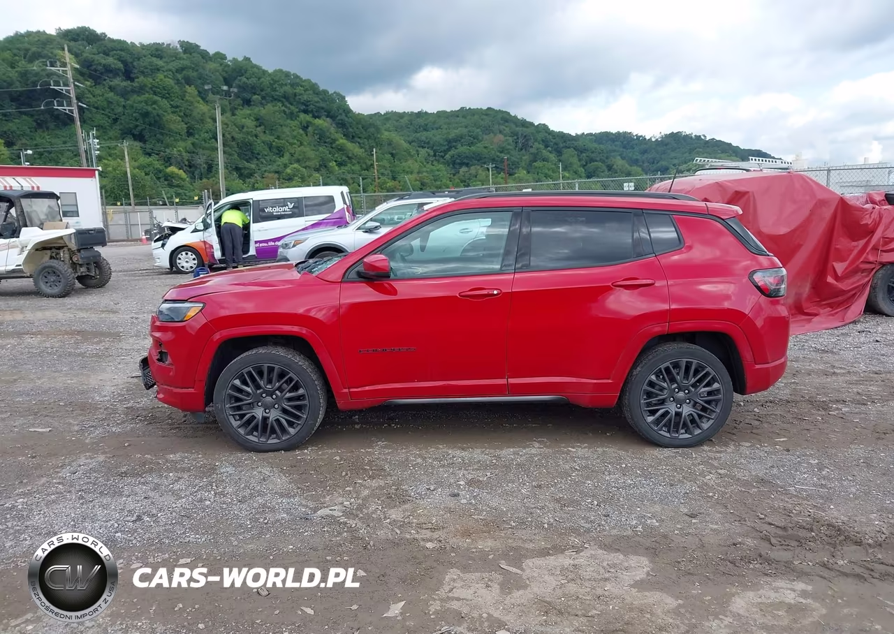 2022 Jeep Compass (Red) Edition 4X4 VIN:3C4NJDCB9NT197848 - 14