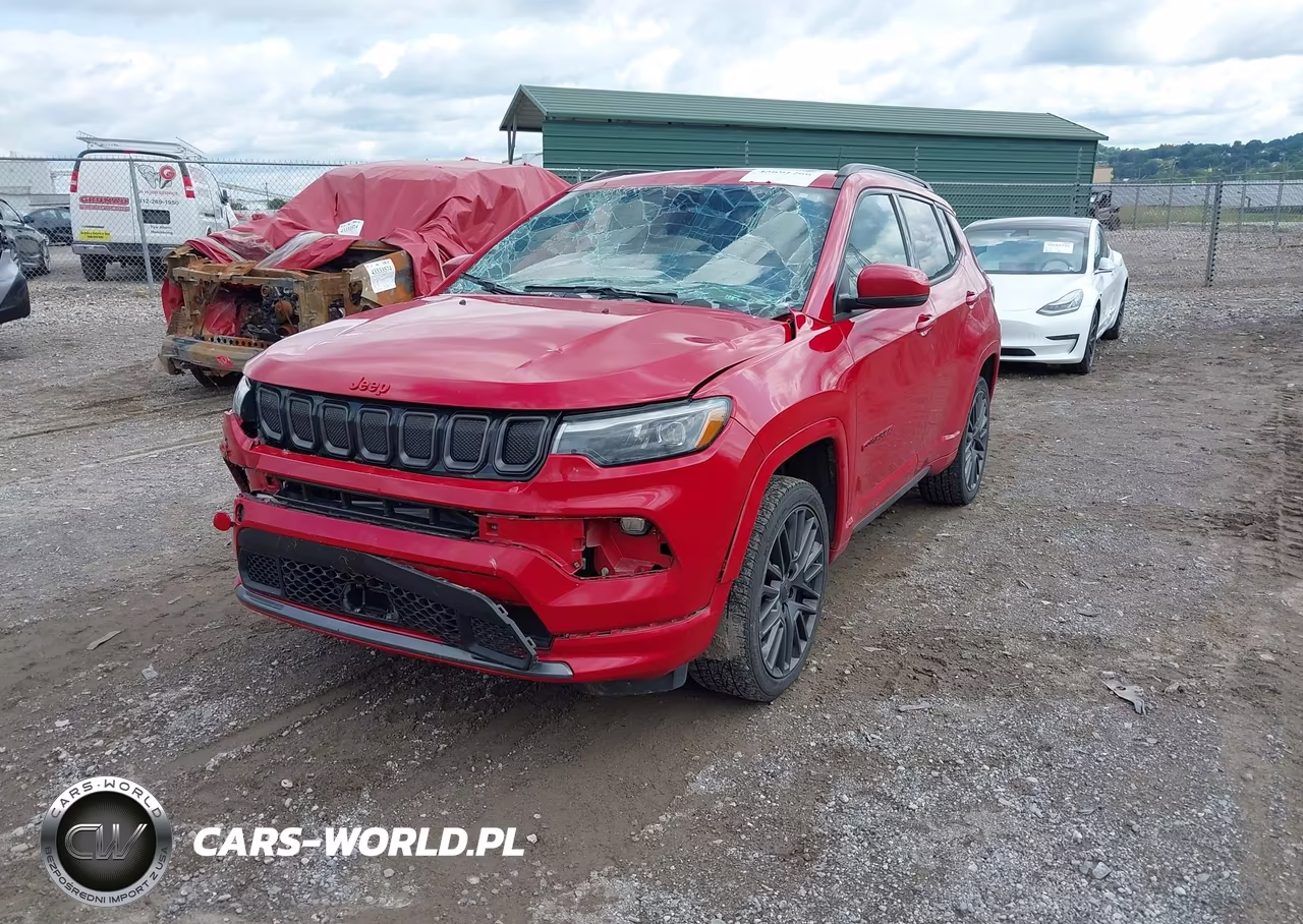 2022 Jeep Compass (Red) Edition 4X4 VIN:3C4NJDCB9NT197848 - 2