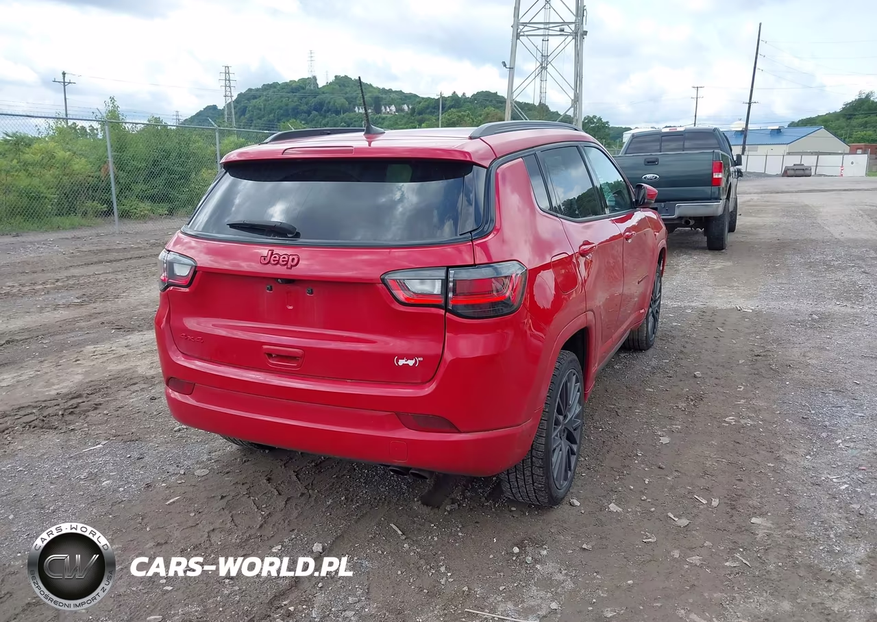 2022 Jeep Compass (Red) Edition 4X4 VIN:3C4NJDCB9NT197848 - 4