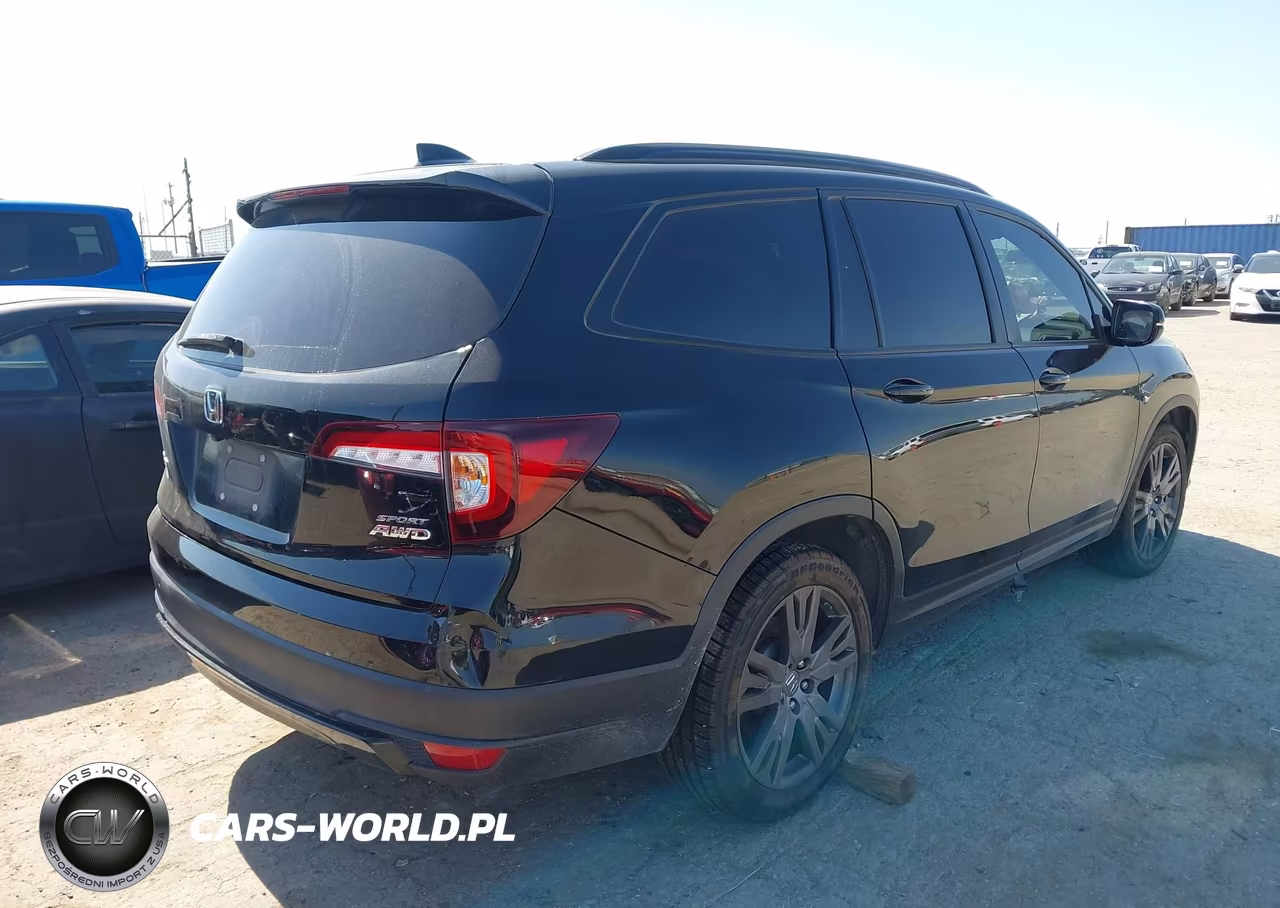 2022 Honda Pilot Awd Sport VIN:5FNYF6H36NB086961 - 4