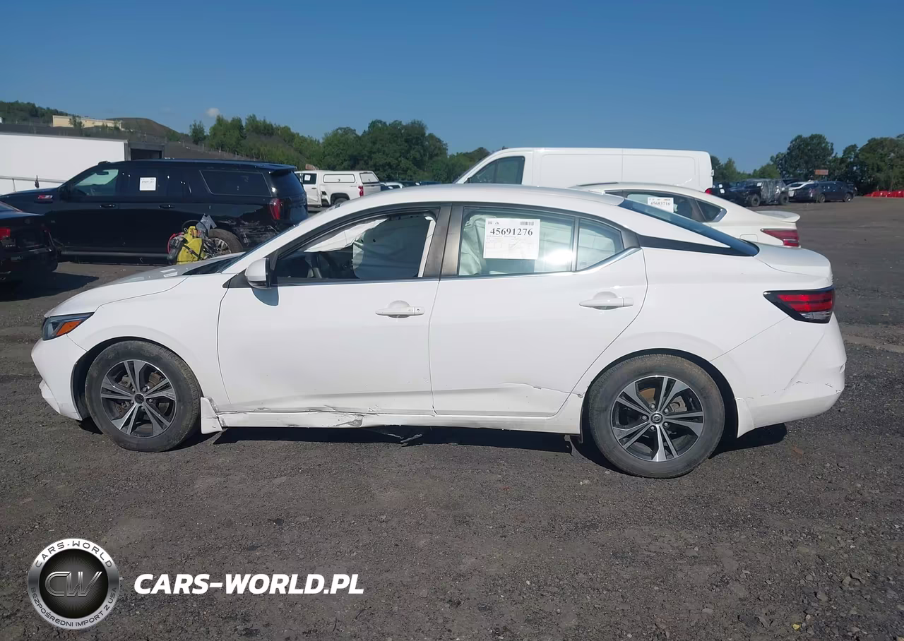 2020 Nissan Sentra Sv Xtronic Cvt VIN:3N1AB8CV6LY283604 - 14